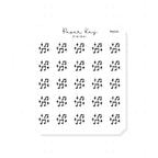 (PM233) Music - Tiny Minimal Icon Stickers
