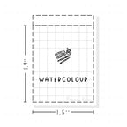 (PM243) Watercolour Paint - Tiny Minimal Icon Stickers