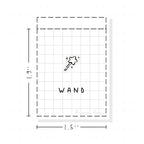 (PM266) Wishing Wand - Tiny Minimal Icon Stickers