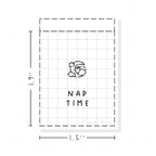 (PM284) Nap time - Tiny Minimal Icon Stickers