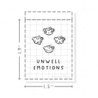 (PM301) Unwell Emotions - Tiny Minimal Icon Stickers