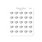 (PM302) Fun Emotions - Tiny Minimal Icon Stickers