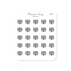 (PM307) Group Meeting  - Tiny Minimal Icon Stickers