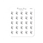 (PM320) Starry Night - Tiny Minimal Icon Stickers