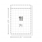 (PM321) ?! - Tiny Minimal Icon Stickers