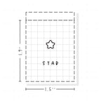 (PM322) Star - Tiny Minimal Icon Stickers