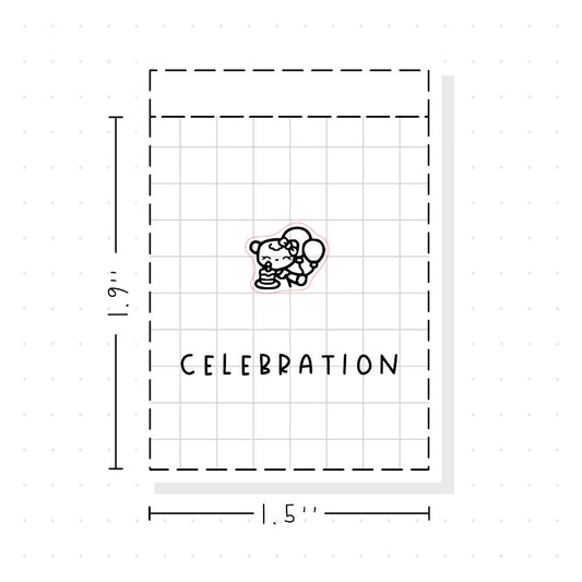 (PM326) DTB Celebration - Tiny Minimal Icon Stickers