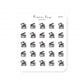 (PM327) DTB Movies - Tiny Minimal Icon Stickers