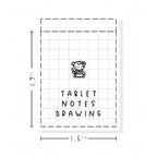 (PM330) DTB Drawing on Tablet/Notes - Tiny Minimal Icon Stickers