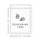 (PM336) Measuring Tape - Tiny Minimal Icon Stickers