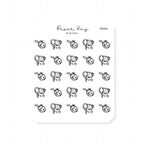 (PM341) Spoonie - Tiny Minimal Icon Stickers
