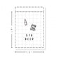 (PM369) DTB Drinking Beer - Tiny Minimal Icon Stickers