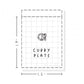 (PM377) Curry Dinner Plate - Tiny Minimal Icon Stickers