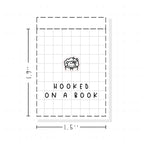 (PM430) Hooked on a Book - Tiny Minimal Icon Stickers