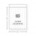 (PM432) Junk Journal - Tiny Minimal Icon Stickers