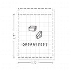 (PM439) Organisers - Tiny Minimal Icon Stickers