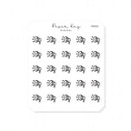 (PM445) Loudspeaker - Tiny Minimal Icon Stickers
