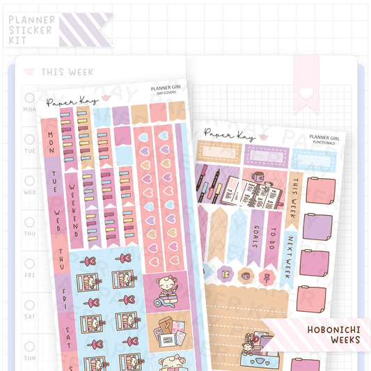 Planner Girl Hobonichi Weeks Sticker Kit