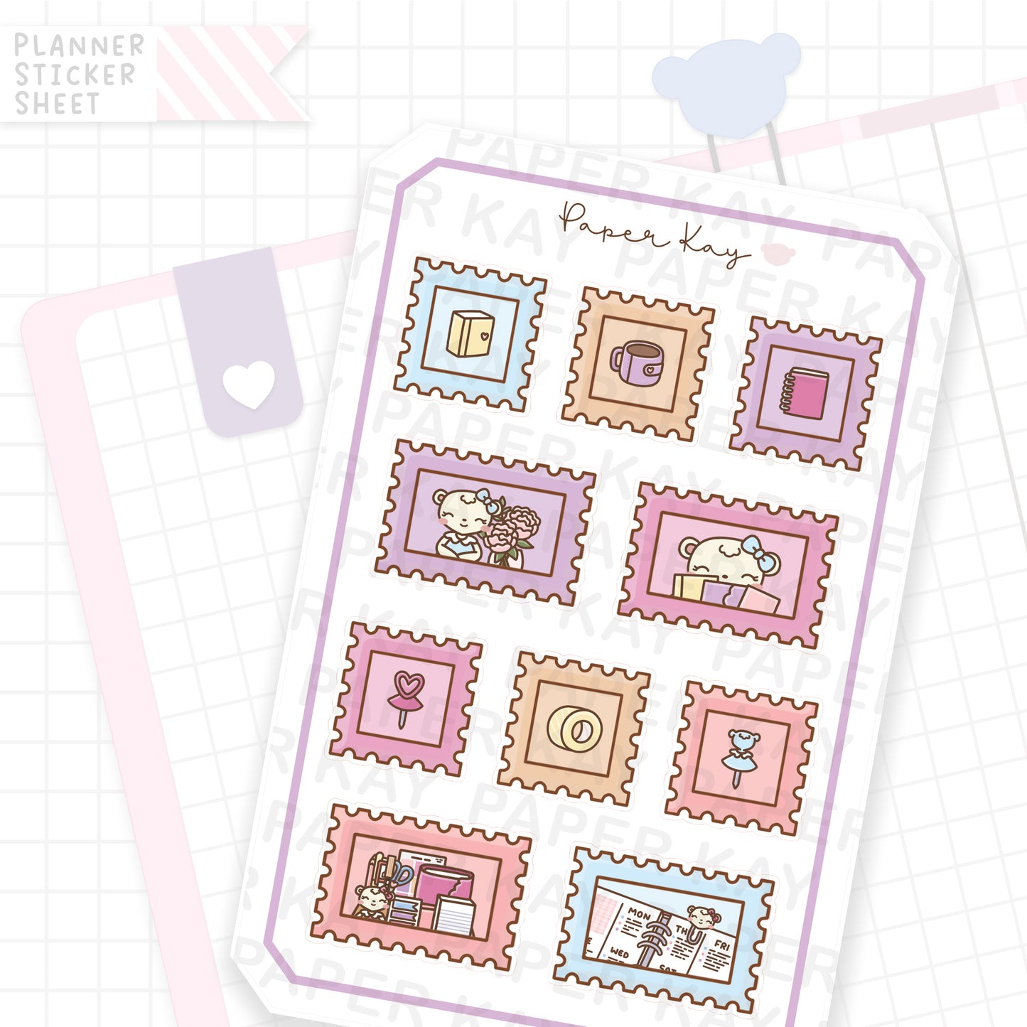 Planner Girl Stamps Bujo Deco Stickers