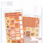 Pumpkin Season Hobonichi Weeks Monthly Sticker Kit
