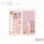 Rustic Flowers Hobonichi A6 Monthly Sticker Kit
