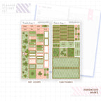 Shamrocks and Clovers Hobonichi Weeks Monthly Sticker Kit