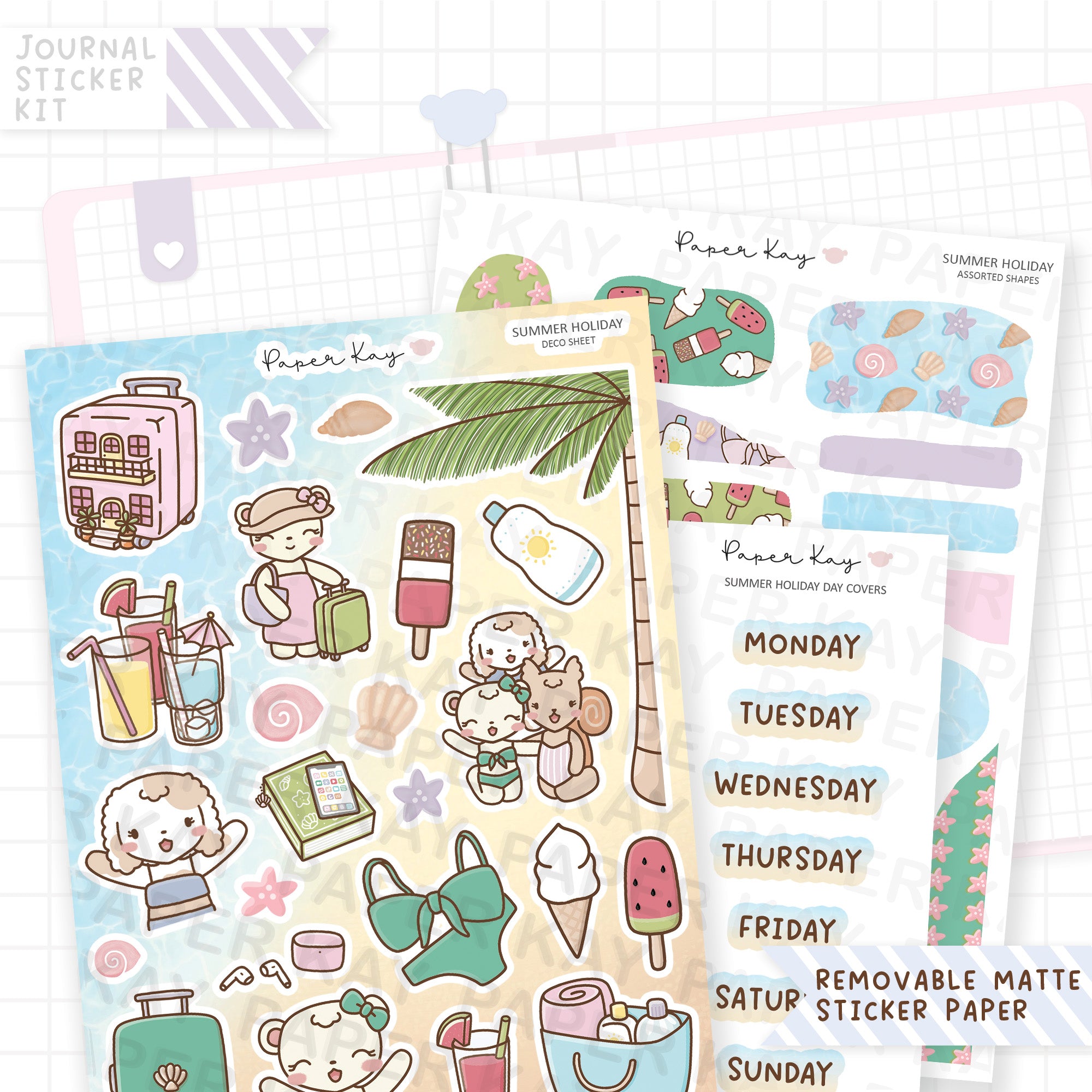 Summer Holiday Journalling Kit