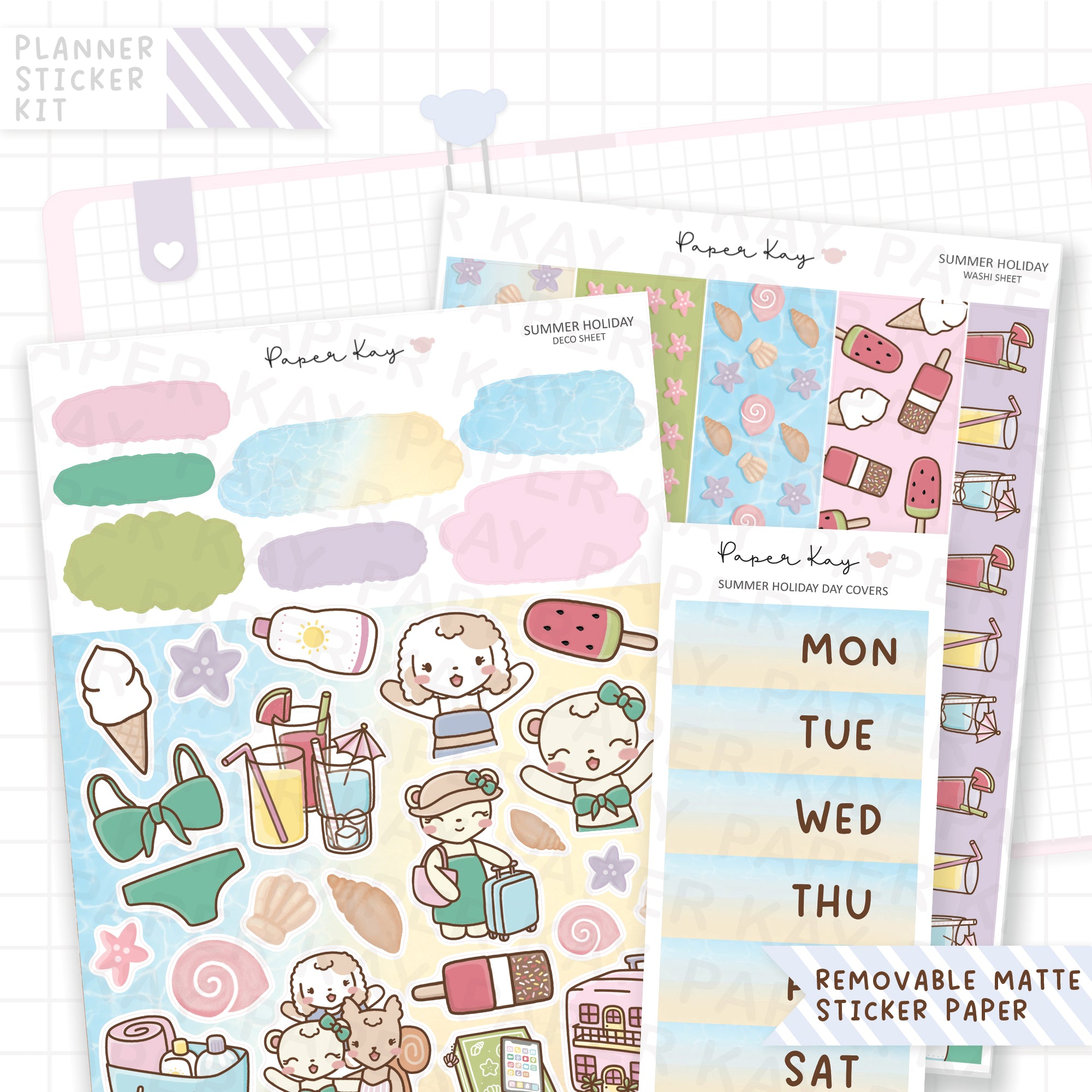Summer Holiday Journaling Kit