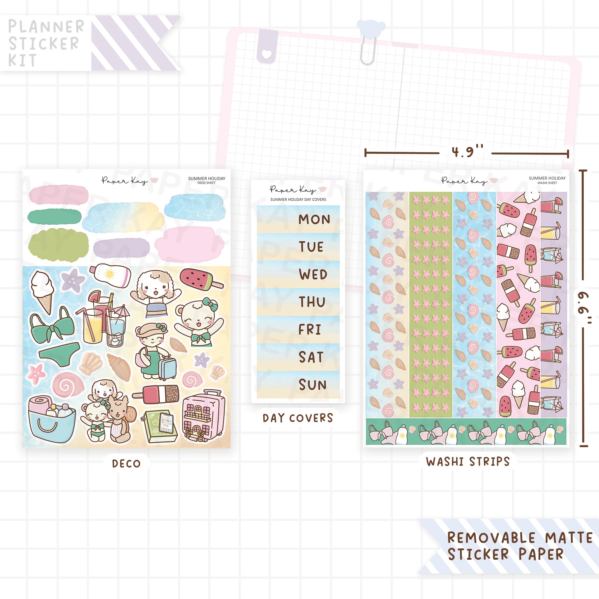 Summer Holiday Journaling Kit