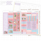 Summer Reads Hobonichi Cousin Monthly Sticker Kit