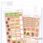 Sunflowers Hobonichi Weeks Monthly Sticker Kit