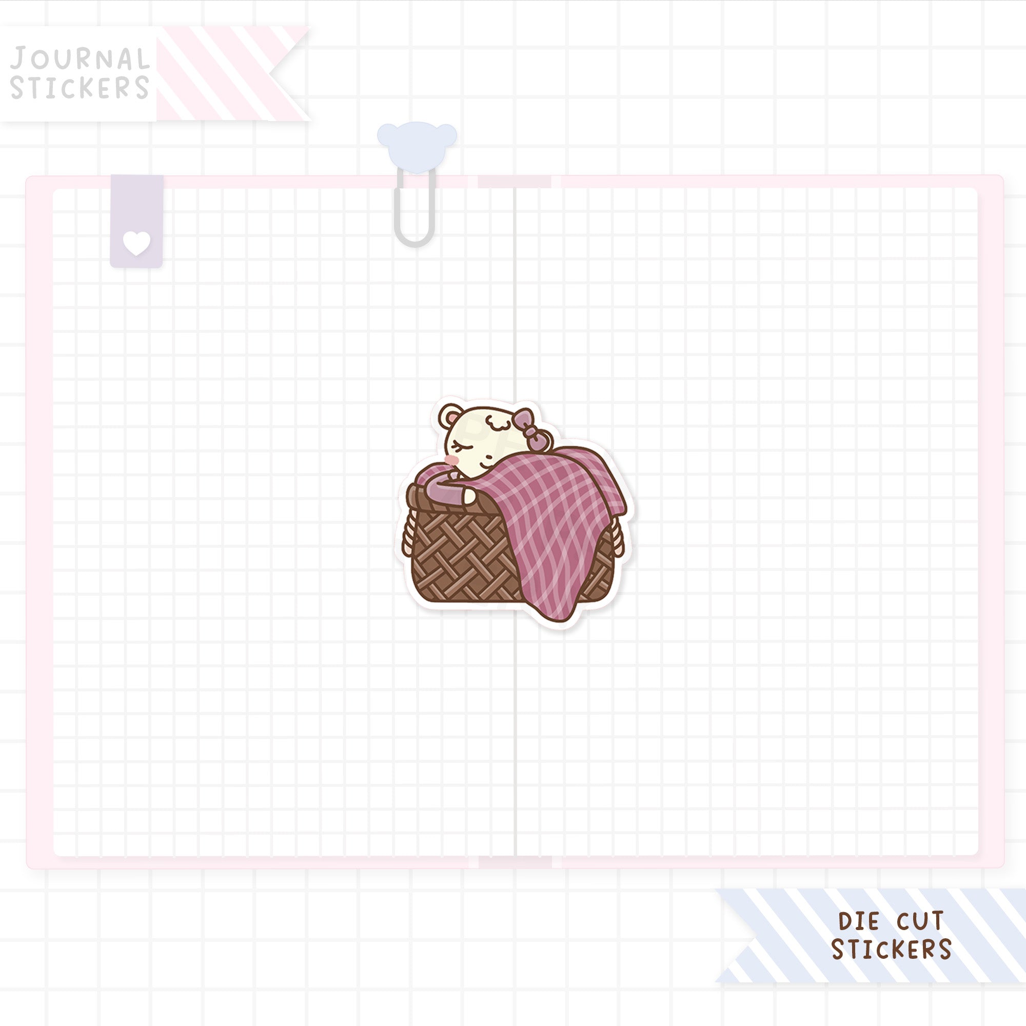 Sweater Weather Matt Sticker Die Cut