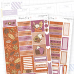 Sweater Weather Hobonichi Cousin Sticker Kit