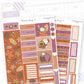 Sweater Weather Hobonichi Cousin Sticker Kit