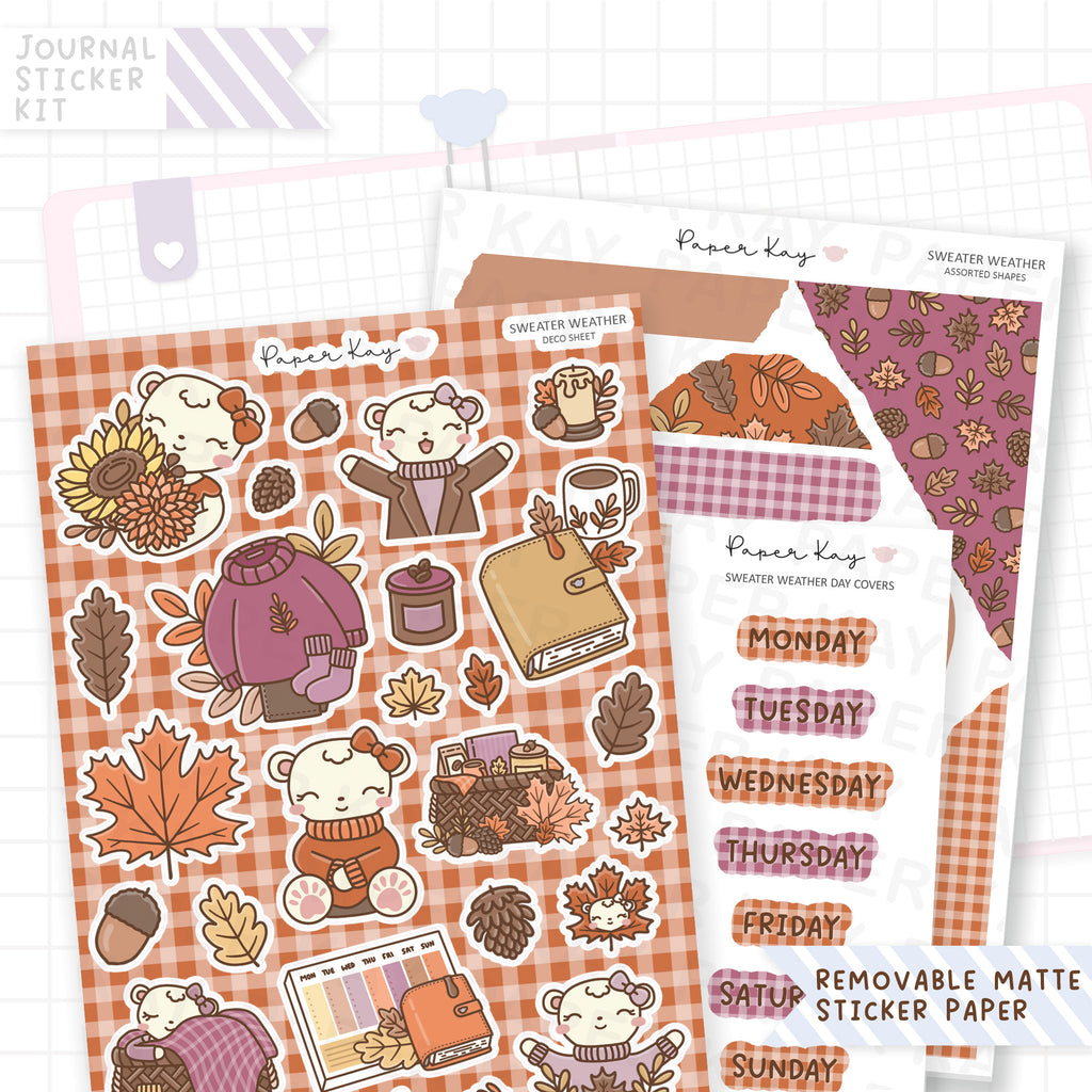 Sweater Weather Journalling Kit