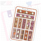 Sweater Weather Washi Strip Bujo Deco Stickers