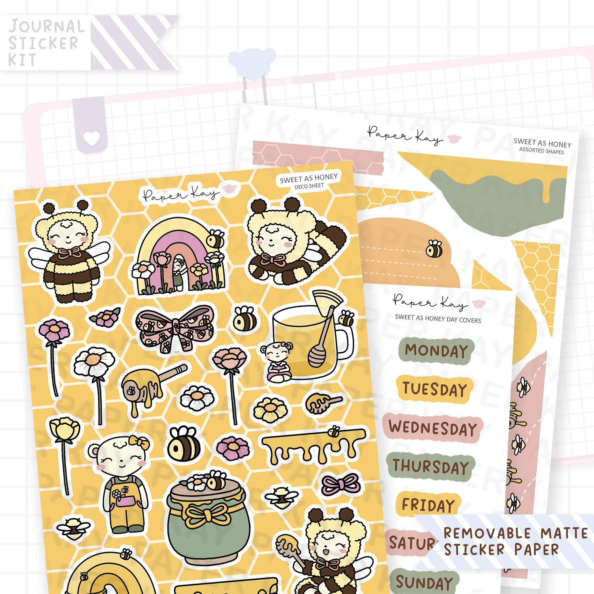 Sweet as Honey Journalling Kit