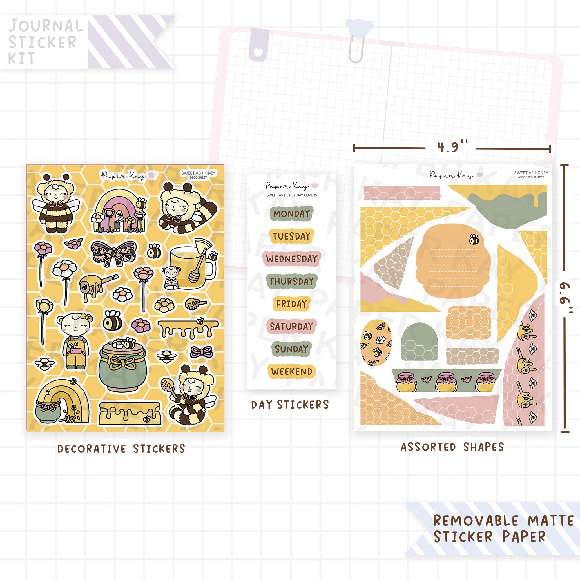 Sweet as Honey Journalling Kit