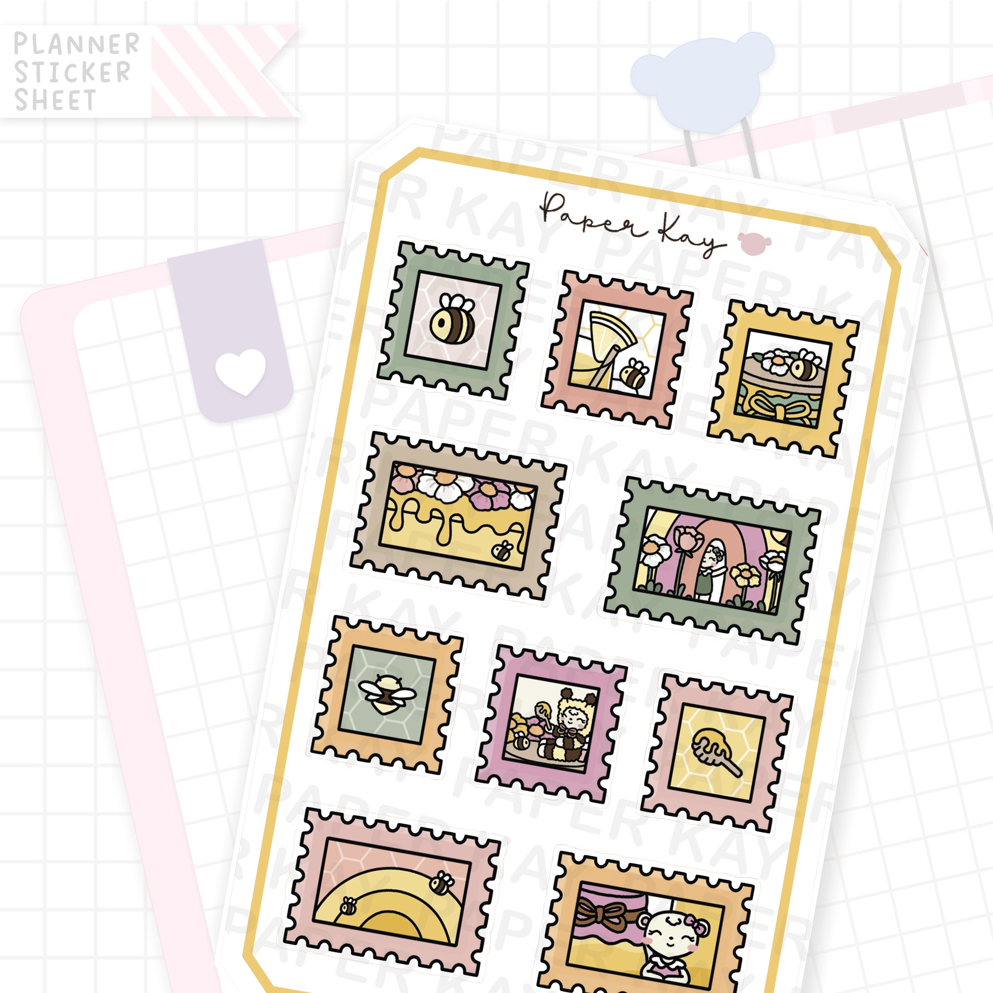 Sweet as Honey Stamps Bujo Deco Stickers