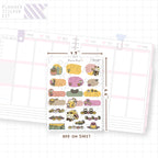 Sweet as Honey Weekly Vertical Kit Add On Sheet