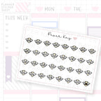 Sweet as Honey Bee Date Dot Stickers