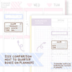 Task Due Tracker Sticker Sheet