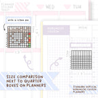 Weekly Habit Tracker V2 Sticker Sheet
