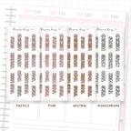 This Week Bubble Text - Bujo Planner Stickers