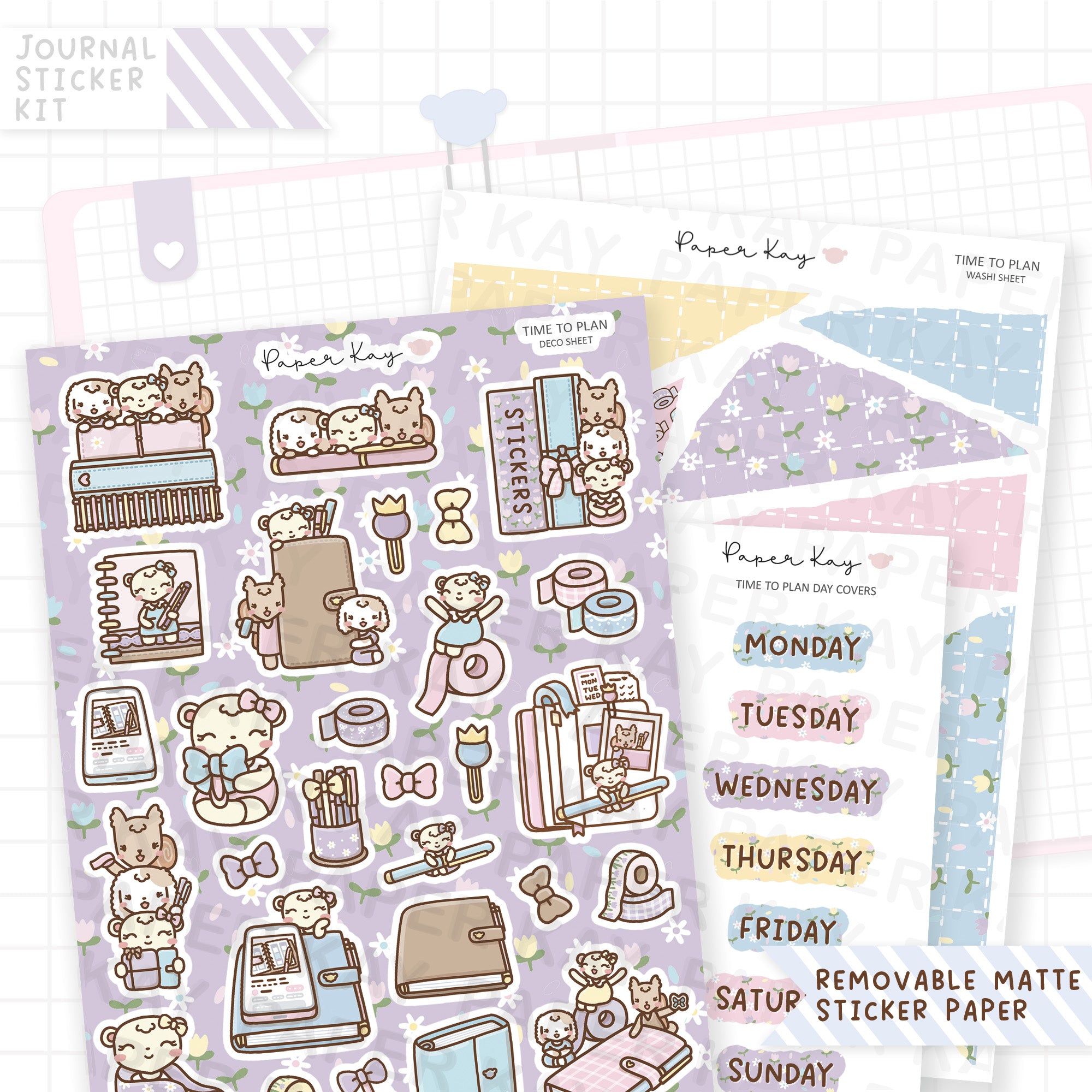 Time to Plan Journalling Kit