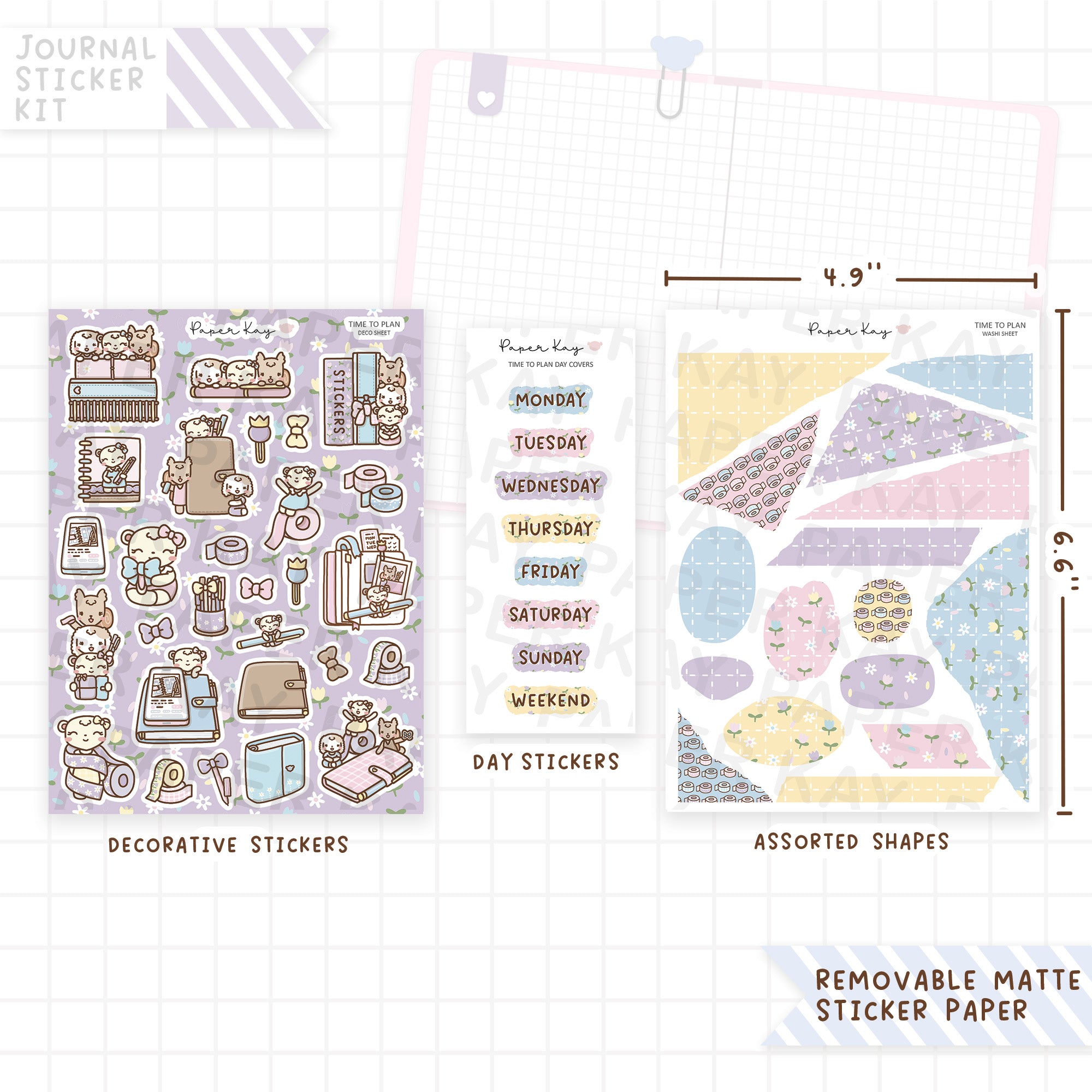 Time to Plan Journalling Kit