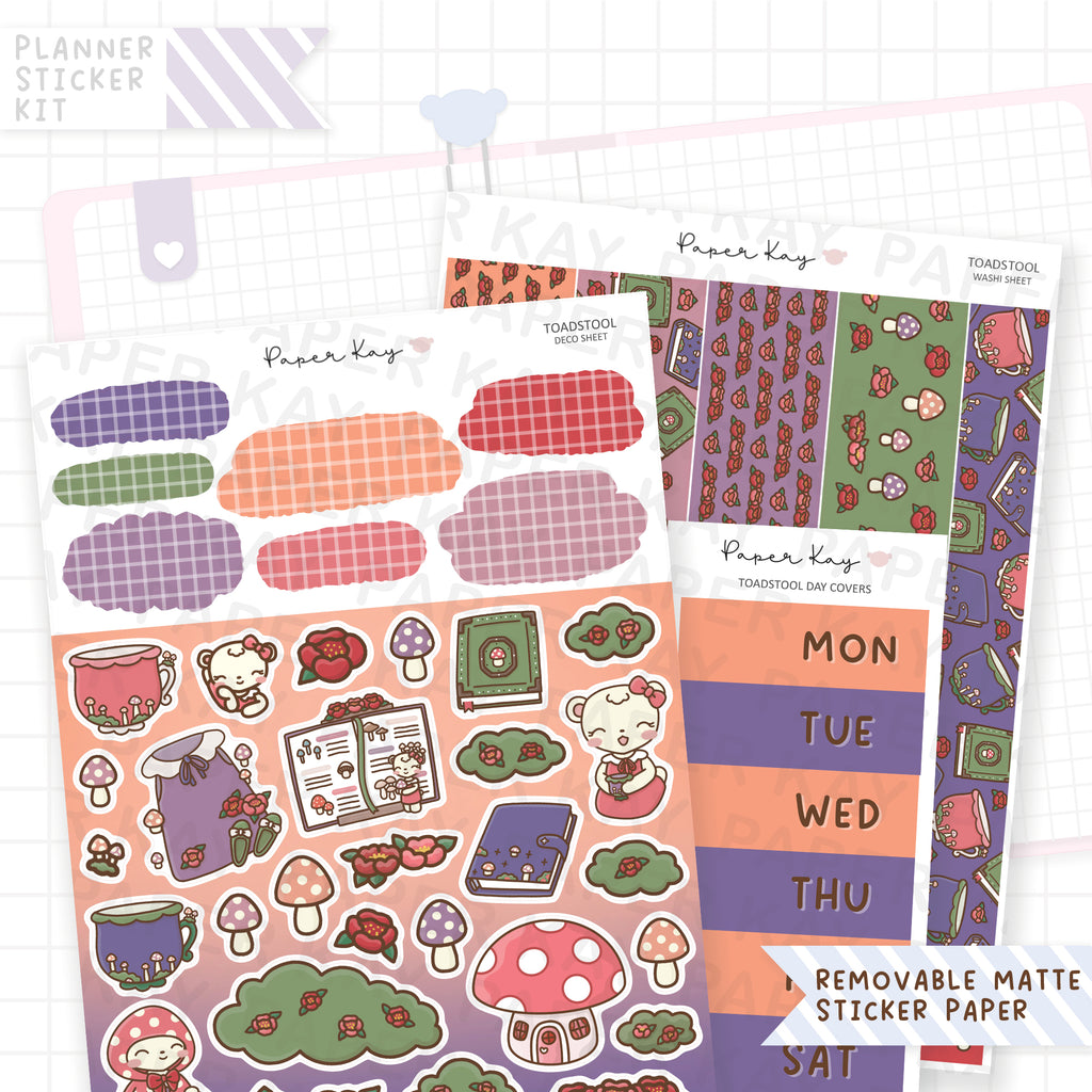 Toadstool Journaling Kit