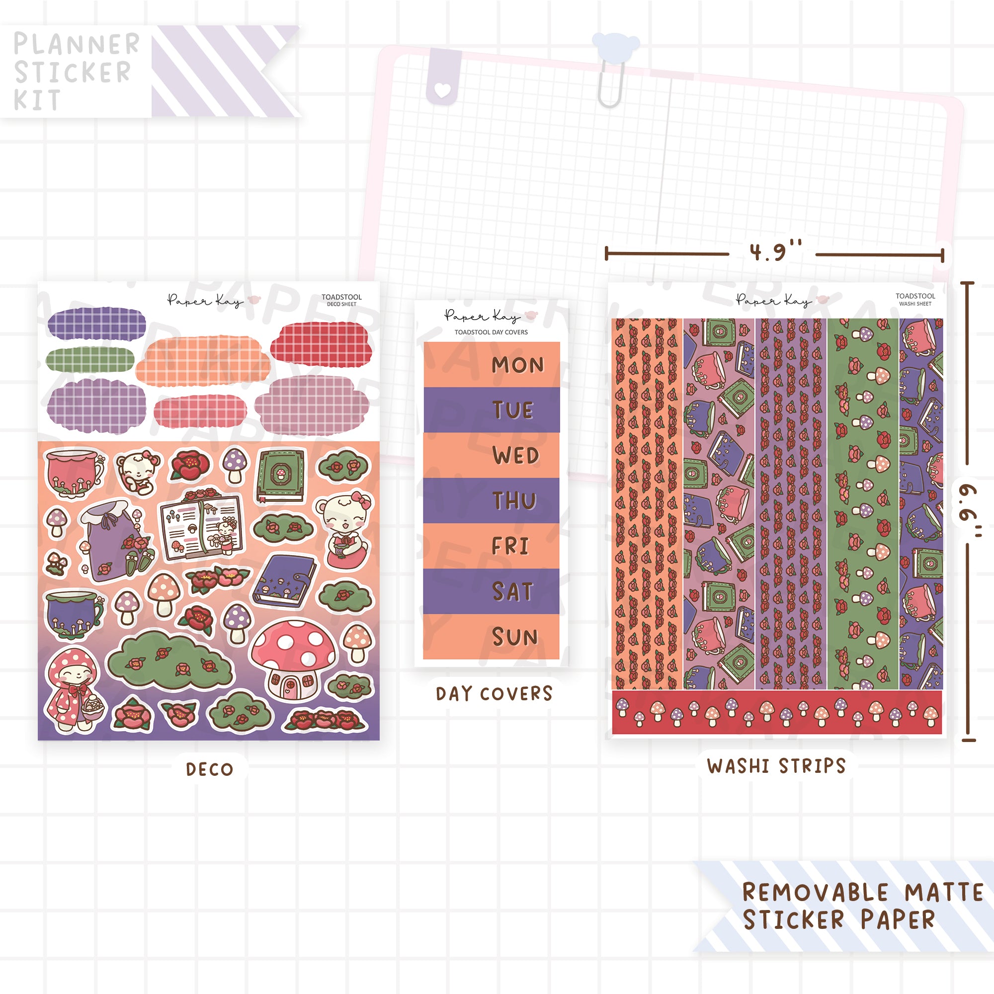 Toadstool Journaling Kit