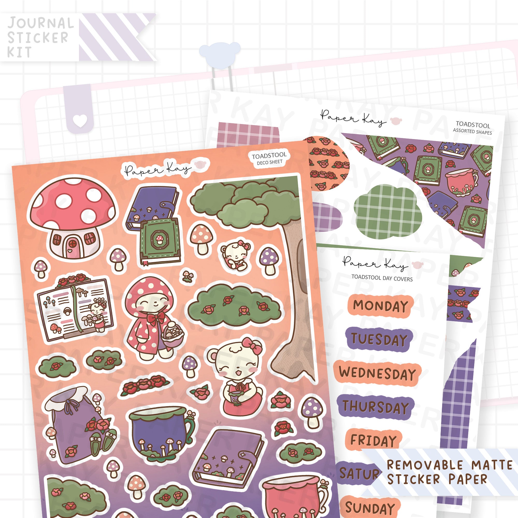 Toadstool Journalling Kit