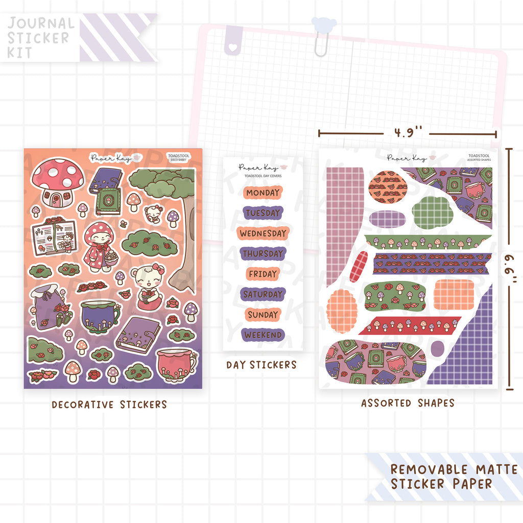 Toadstool Journalling Kit